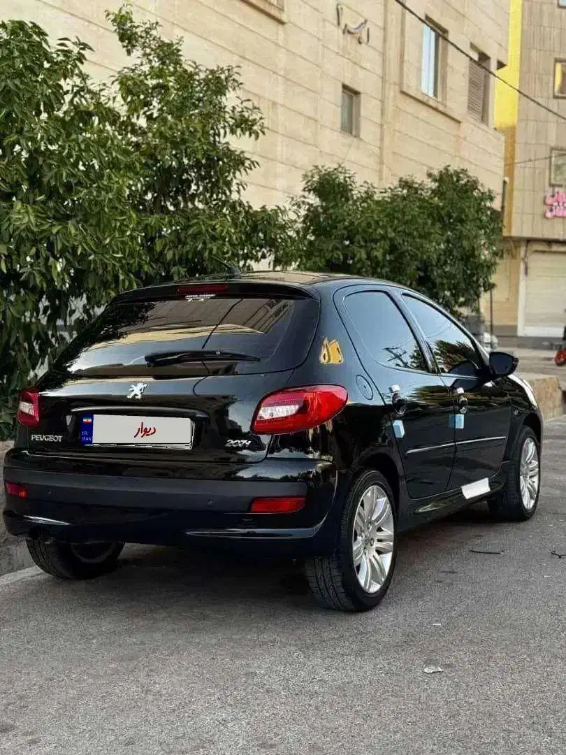 207 مشکی تیو3 مدل 1404|خودرو سواری و وانت|شیراز, ترمینال باربری|دیوار