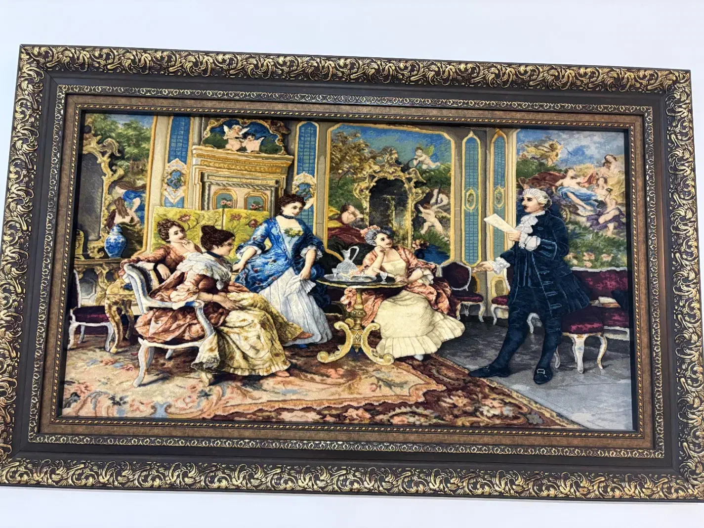 تابلو فرش دستبافت|تابلو فرش|تهران, آبشار تهران (دریاچه)|دیوار