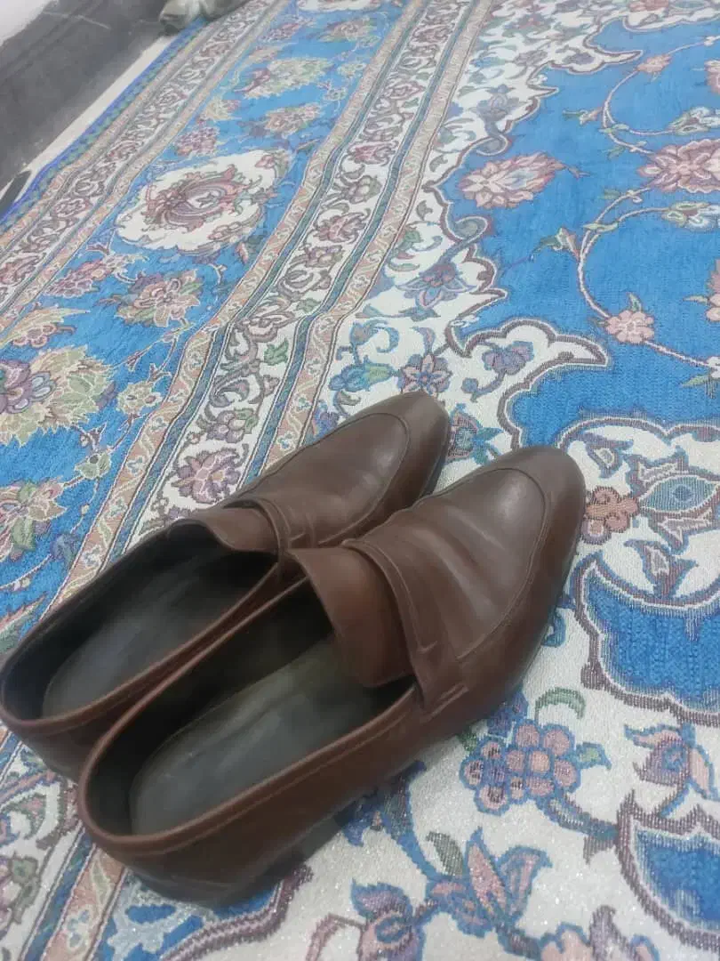 کفش تمام چرم سایز 42|کیف، کفش، کمربند|یاسوج, |دیوار