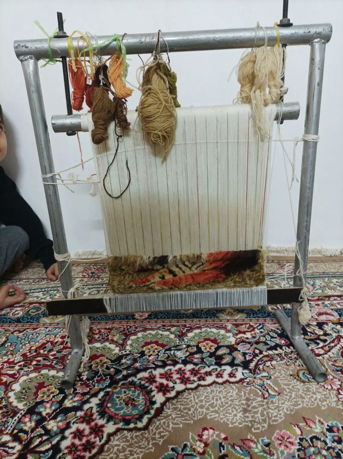 دارقالی|تابلو فرش|بروجرد, |دیوار