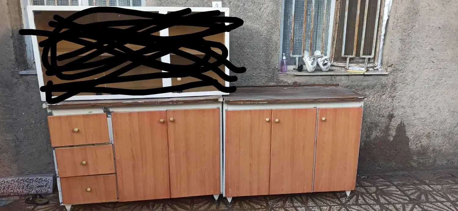 کابینت در حد نو|مصالح و تجهیزات ساختمان|دورود, |دیوار