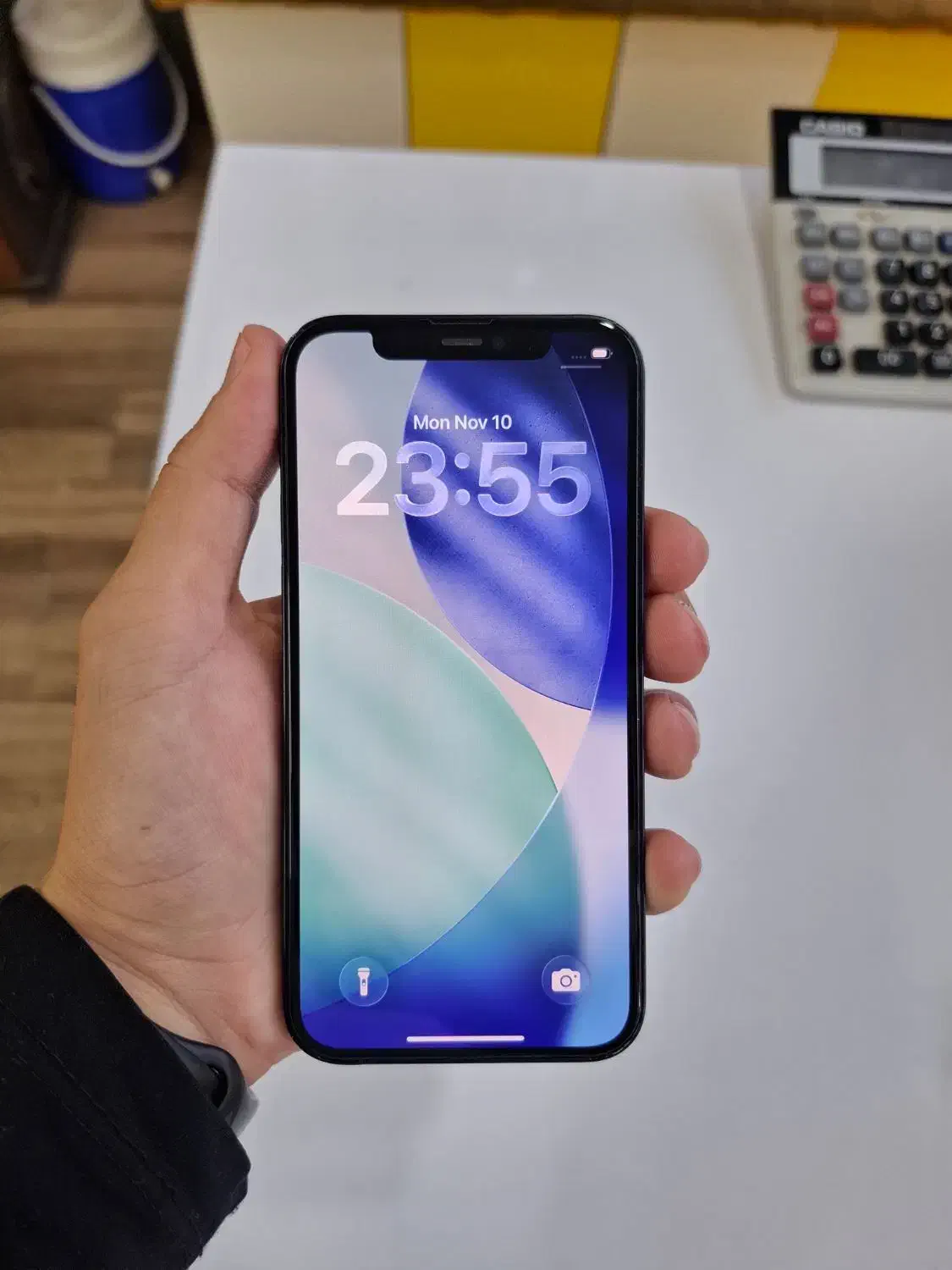 آیفون ۱۲ مشکی ۱۲۸ گیگ|موبایل|تبریز, |دیوار