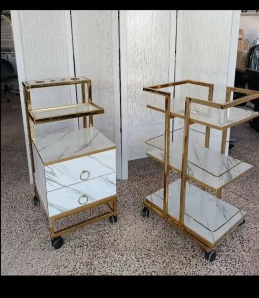 آینه دیواری صندلی ترولی کنسول آرایشگاهی|آرایشگاه و سالنهای زیبایی|ارومیه, |دیوار