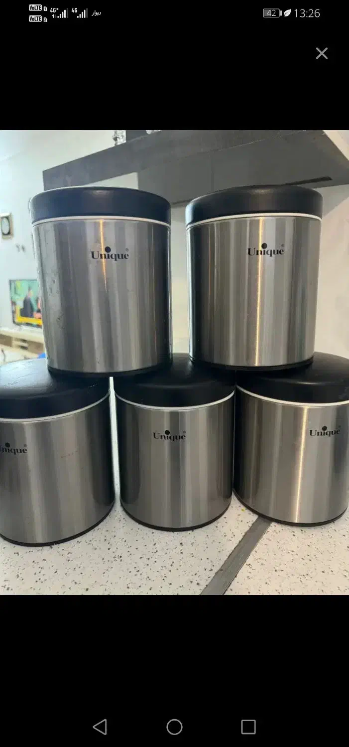 جا حبوباتی یونیک|ظروف نگهدارنده، پلاستیکی، یک‌بارمصرف|بجنورد, |دیوار