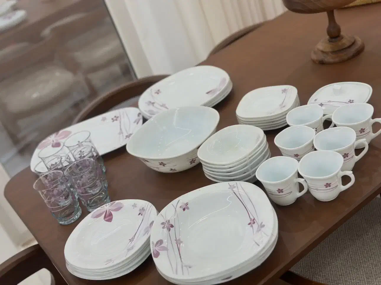 سرویس ۴۶ پارچه ۶ نفره ارکوپال نو|ظروف سرو و پذیرایی|گرگان, |دیوار