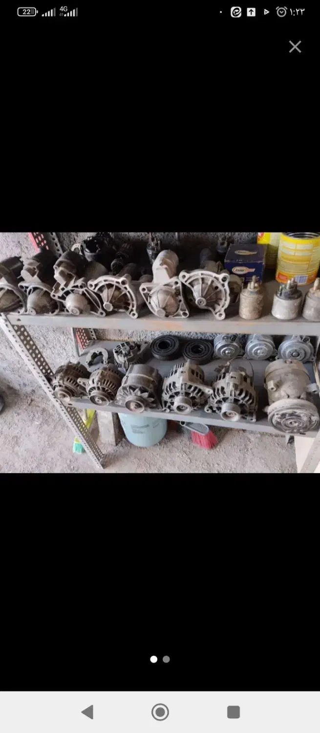 استارت، دینام، موتورفن و بخاری استوک|قطعات یدکی و لوازم جانبی|رباط‌کریم, شترخوار|دیوار