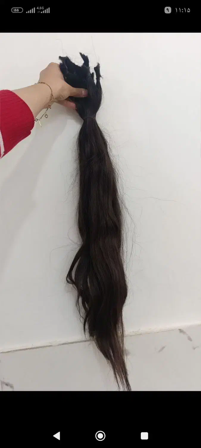 خرید و فروش موی طبیعی و نچرال بالای ۵۵سانت|آرایشی، بهداشتی، درمانی|خرمدره, |دیوار