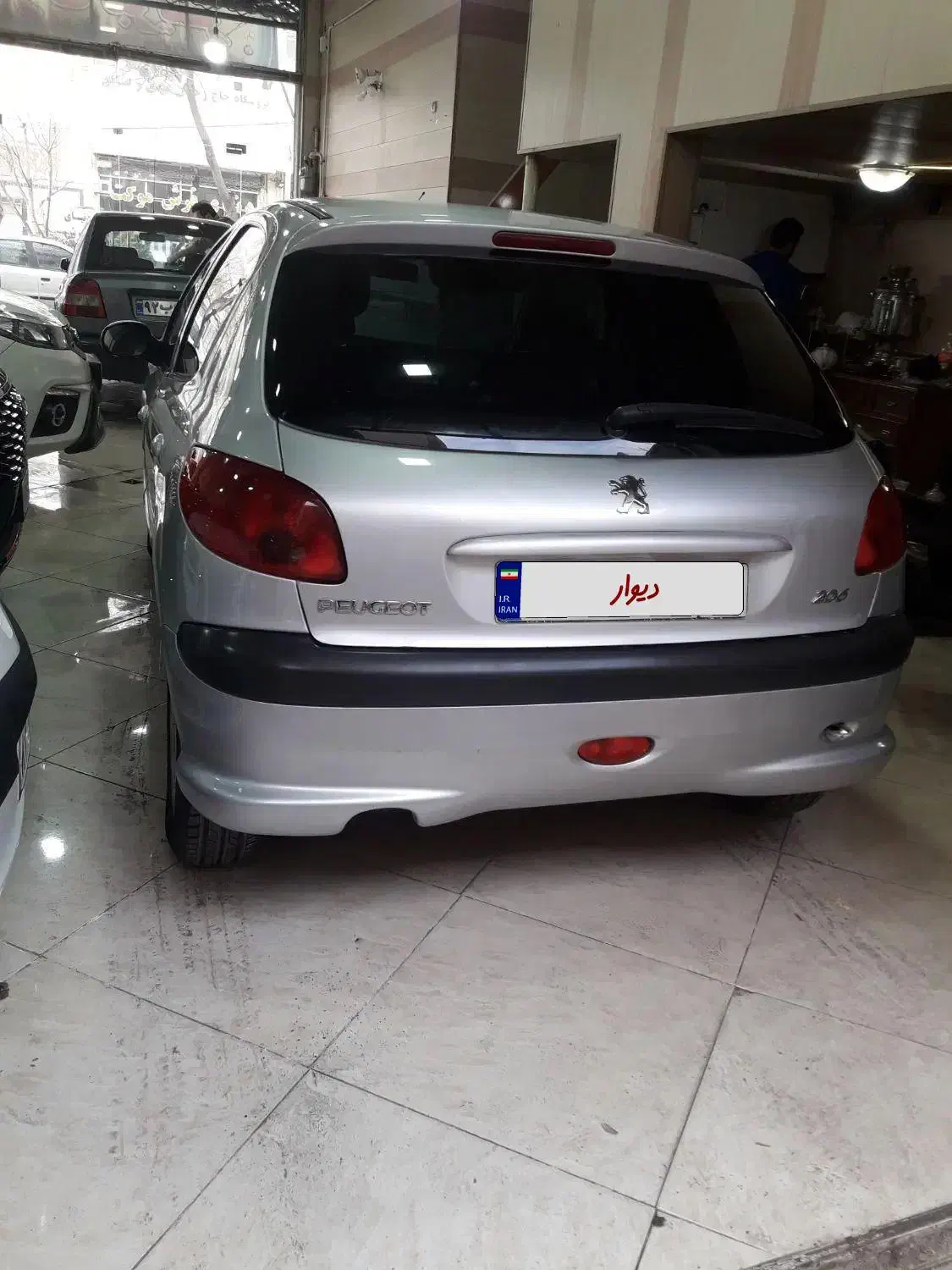 پژو ۲۰۶ مدل ۸۴ تیپ ۳پژو|خودرو سواری و وانت|تبریز, |دیوار