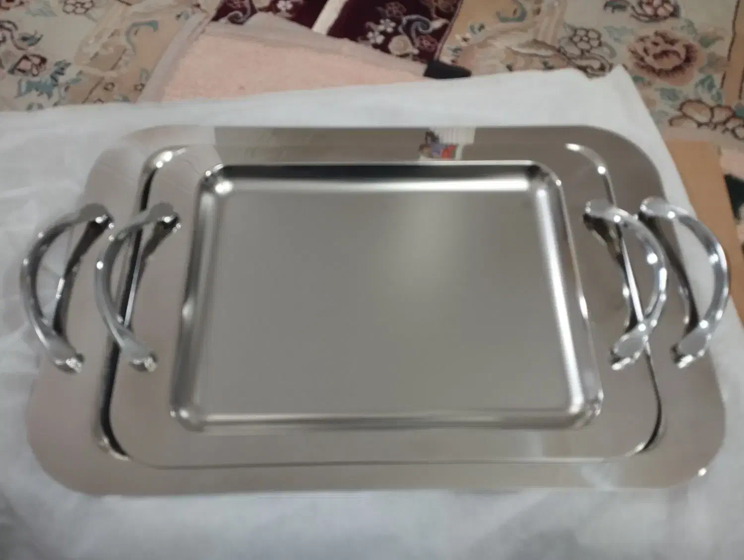 سینی|ظروف سرو و پذیرایی|قم, قلعه عموحسین|دیوار