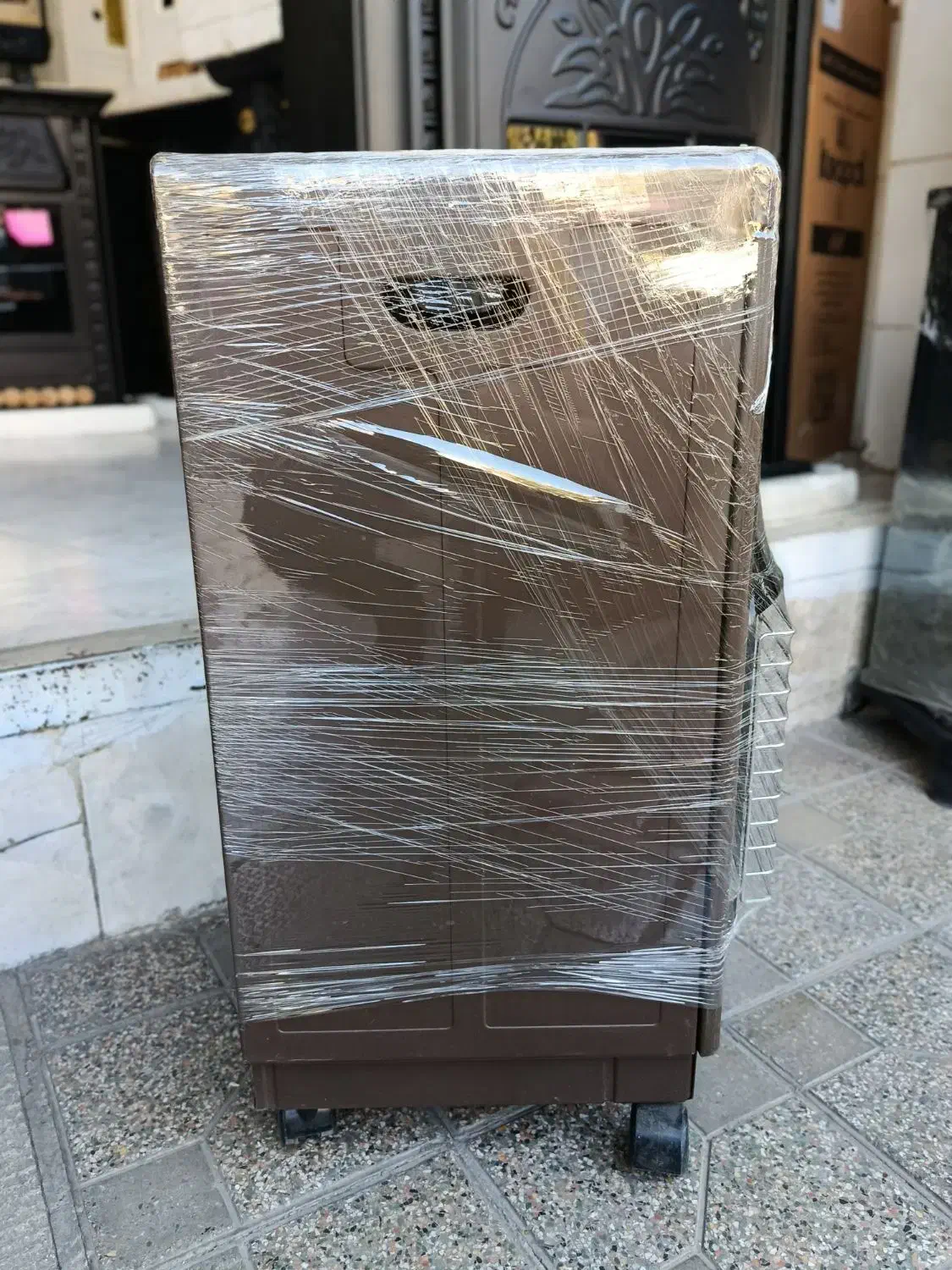 بخاری گازی کپسولی آبسال بدون دودکش|بخاری، هیتر، شومینه|شیراز, فخرآباد (دروازه کازرون)|دیوار