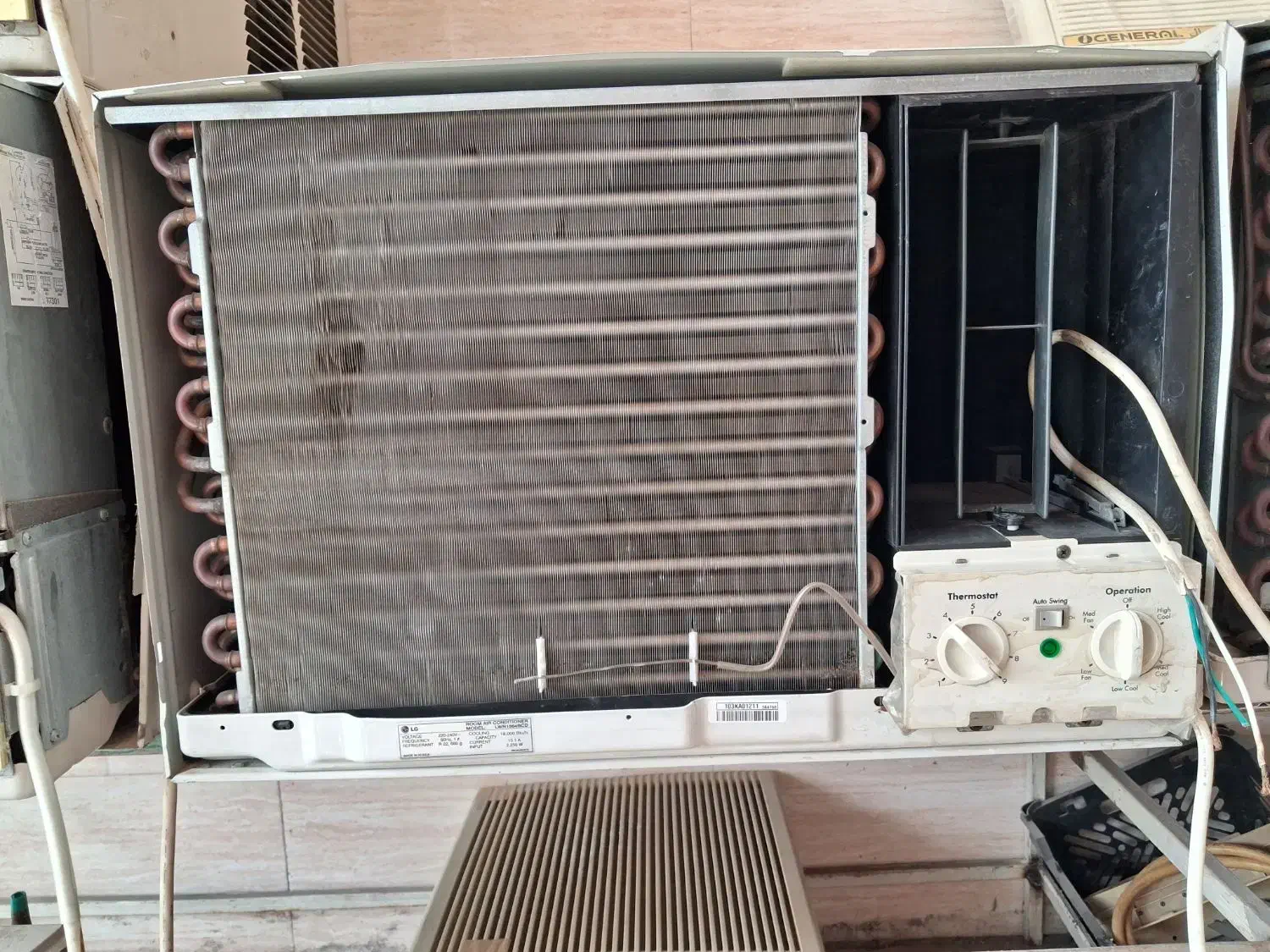 الجی|کولر گازی و فن‌کوئل|اهواز, ملاشیه|دیوار