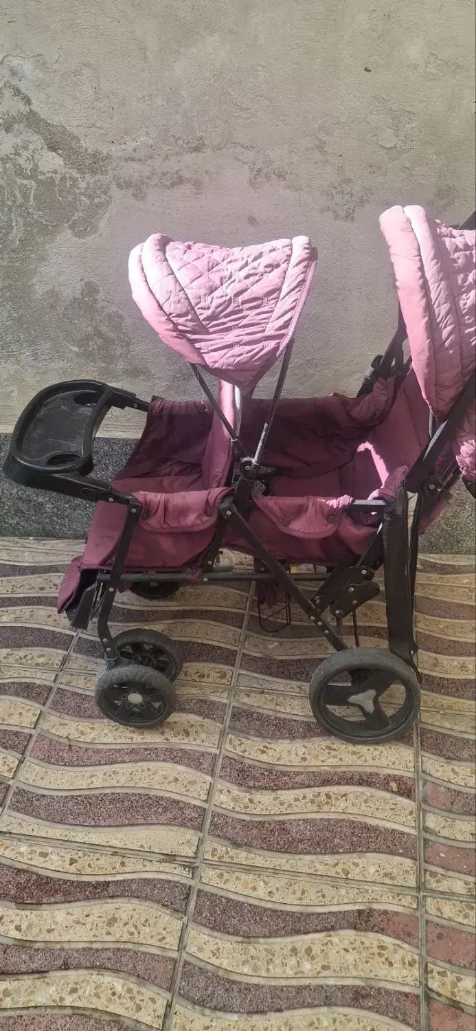 کالسکه دوقلو|کالسکه و لوازم جانبی|تبریز, |دیوار