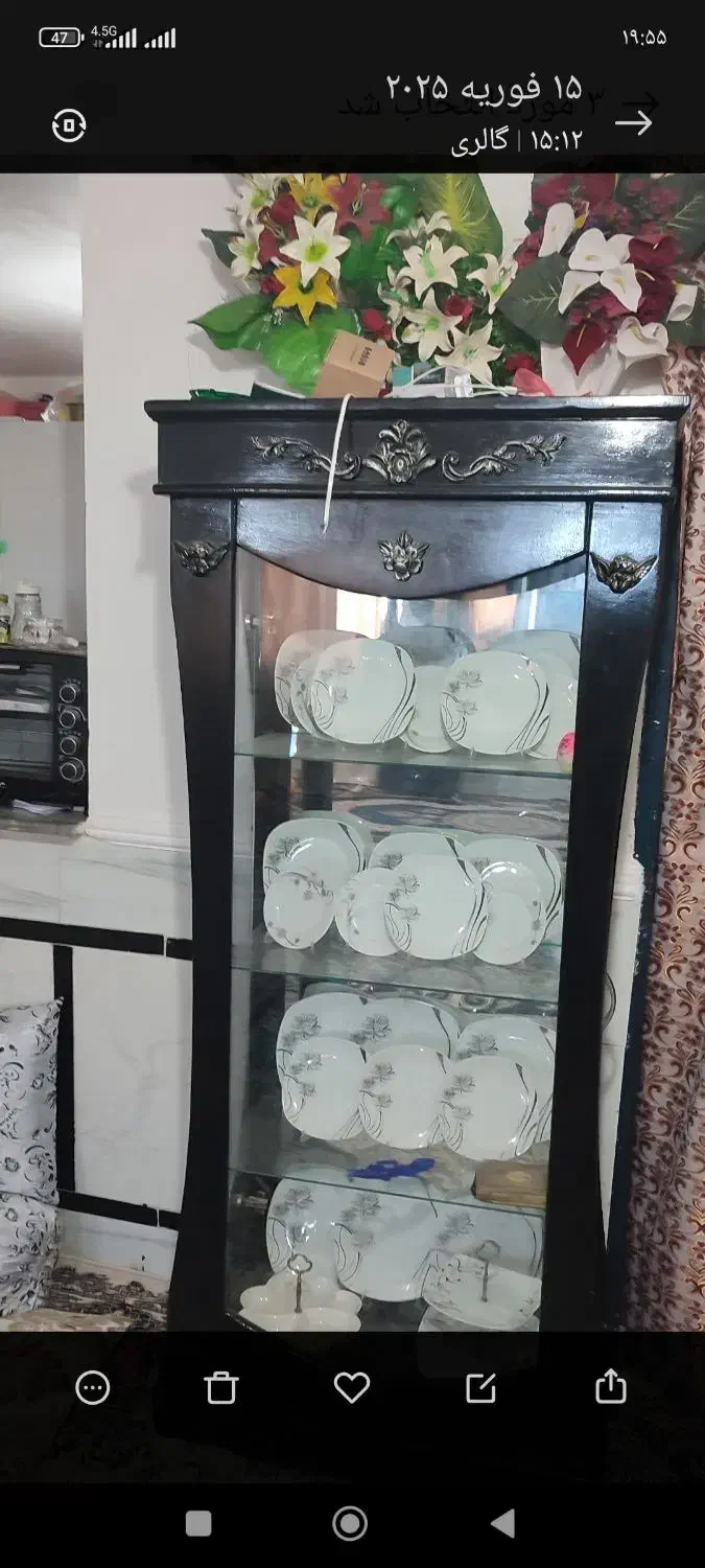 بوفه چهار طبقه|بوفه، ویترین، کنسول|زابل, |دیوار