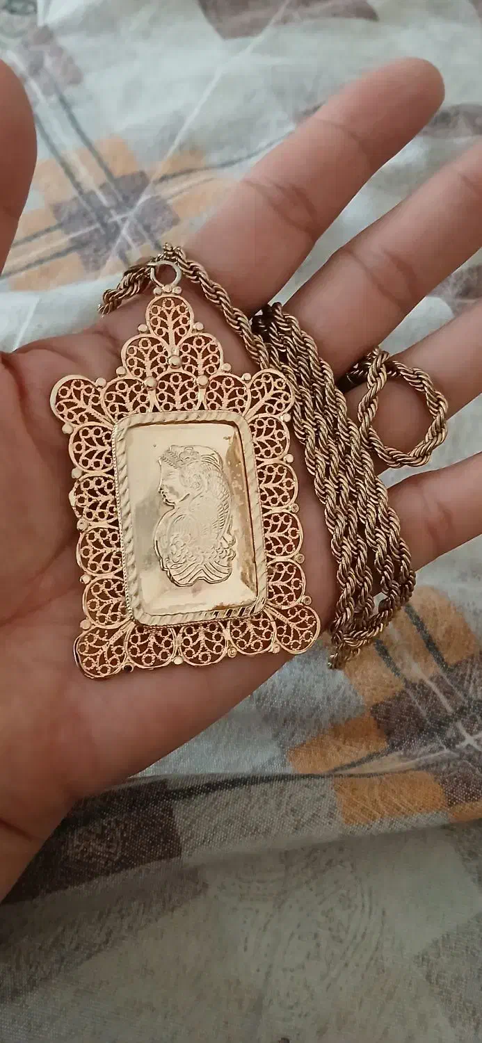 گردنبند شمش الیزابت|جواهرات|شیراز, دلجو|دیوار