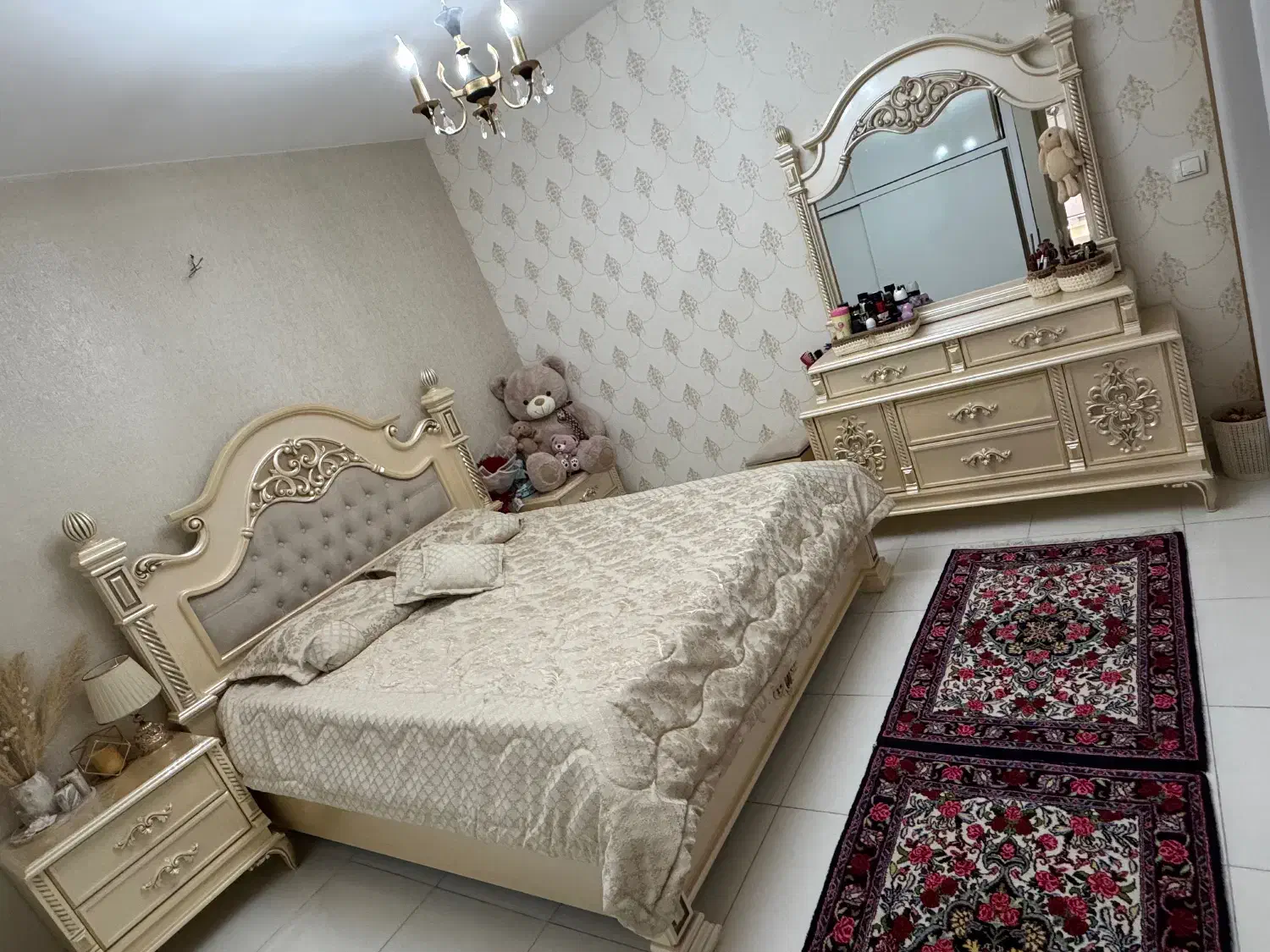 سرویس خواب دونفره|تخت و سرویس خواب|سنندج, |دیوار