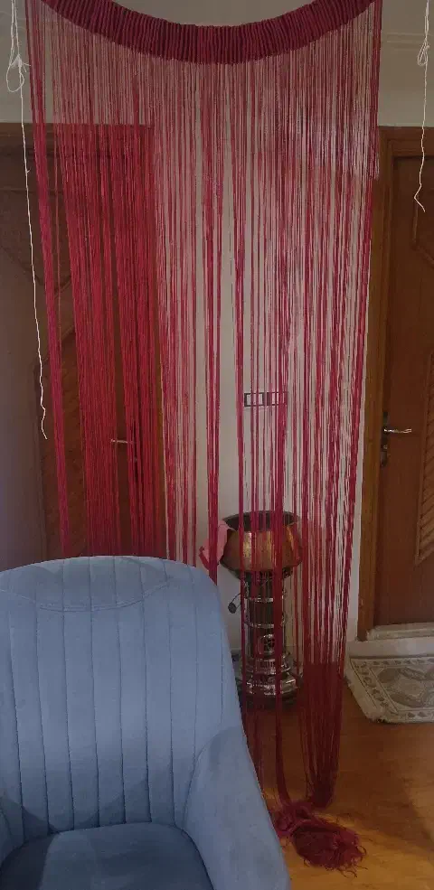 پرده ریسه|پرده، رانر، رومیزی|رشت, لاکانی|دیوار