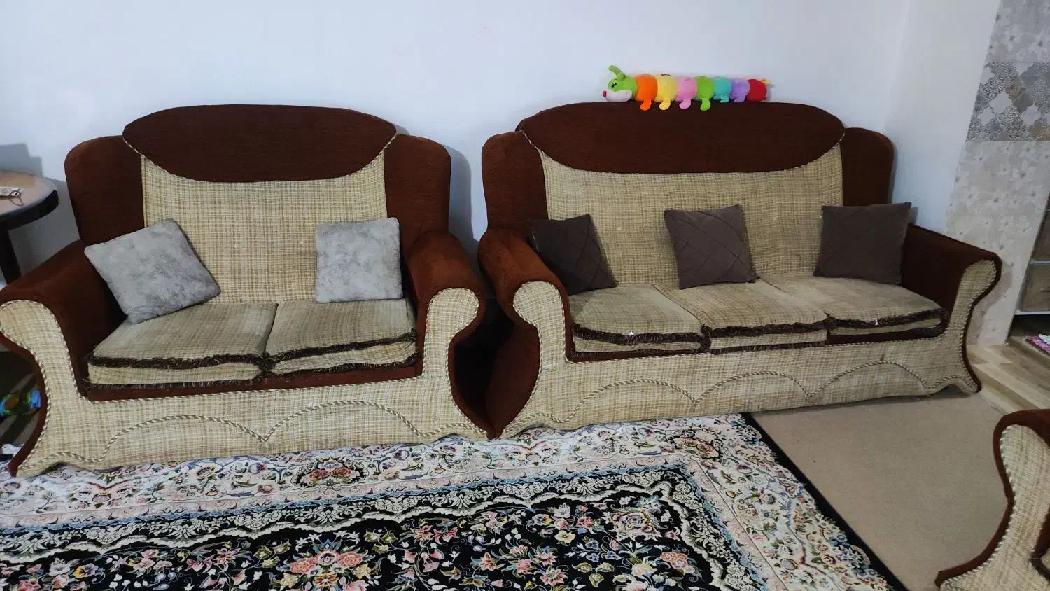 فروش مبل ست 7نفره سالم .کارکرد|مبلمان خانگی و میز عسلی|مینودشت, |دیوار