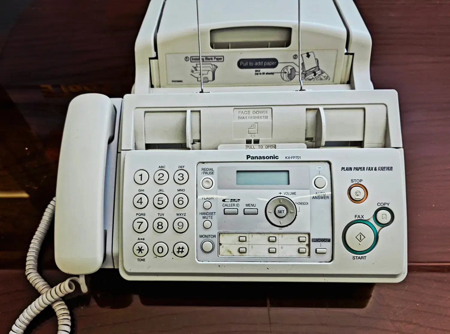 دستگاه فکس پاناسونیک اصل|پرینتر، اسکنر، کپی، فکس|شهریار, اسد‌آباد|دیوار