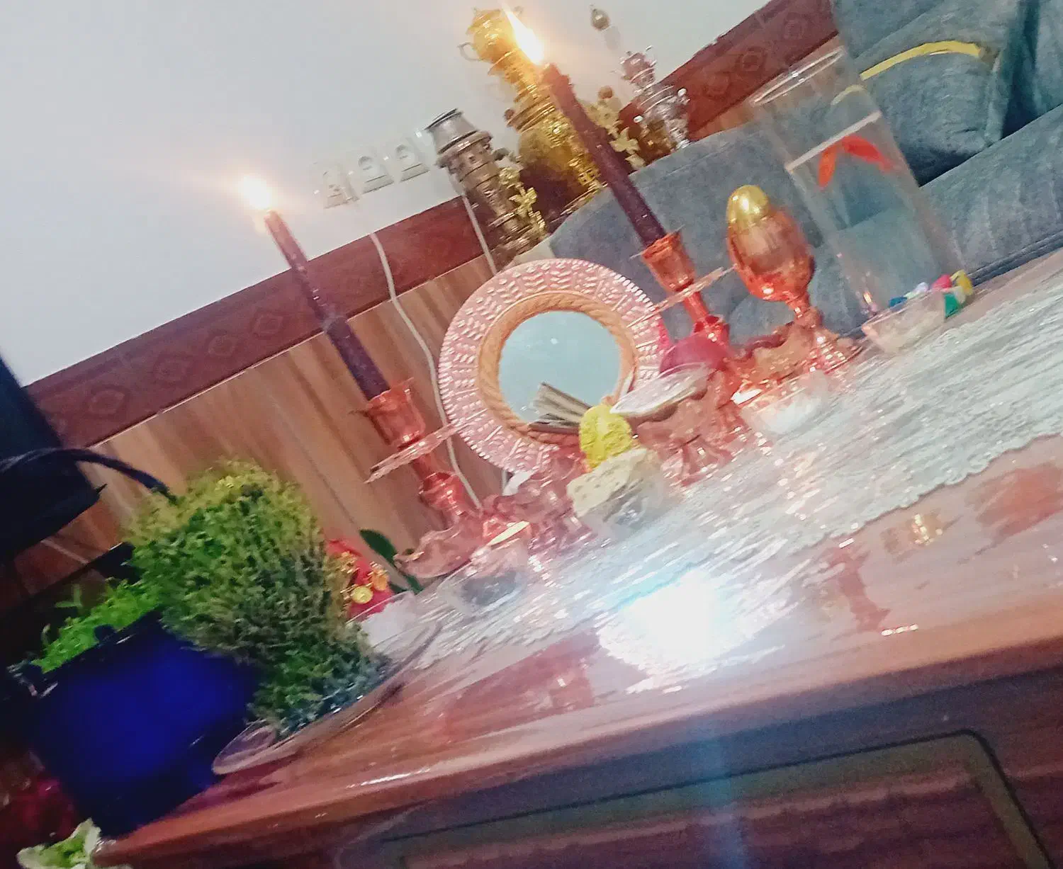 هفت سین مسی|آینه|همدان, |دیوار