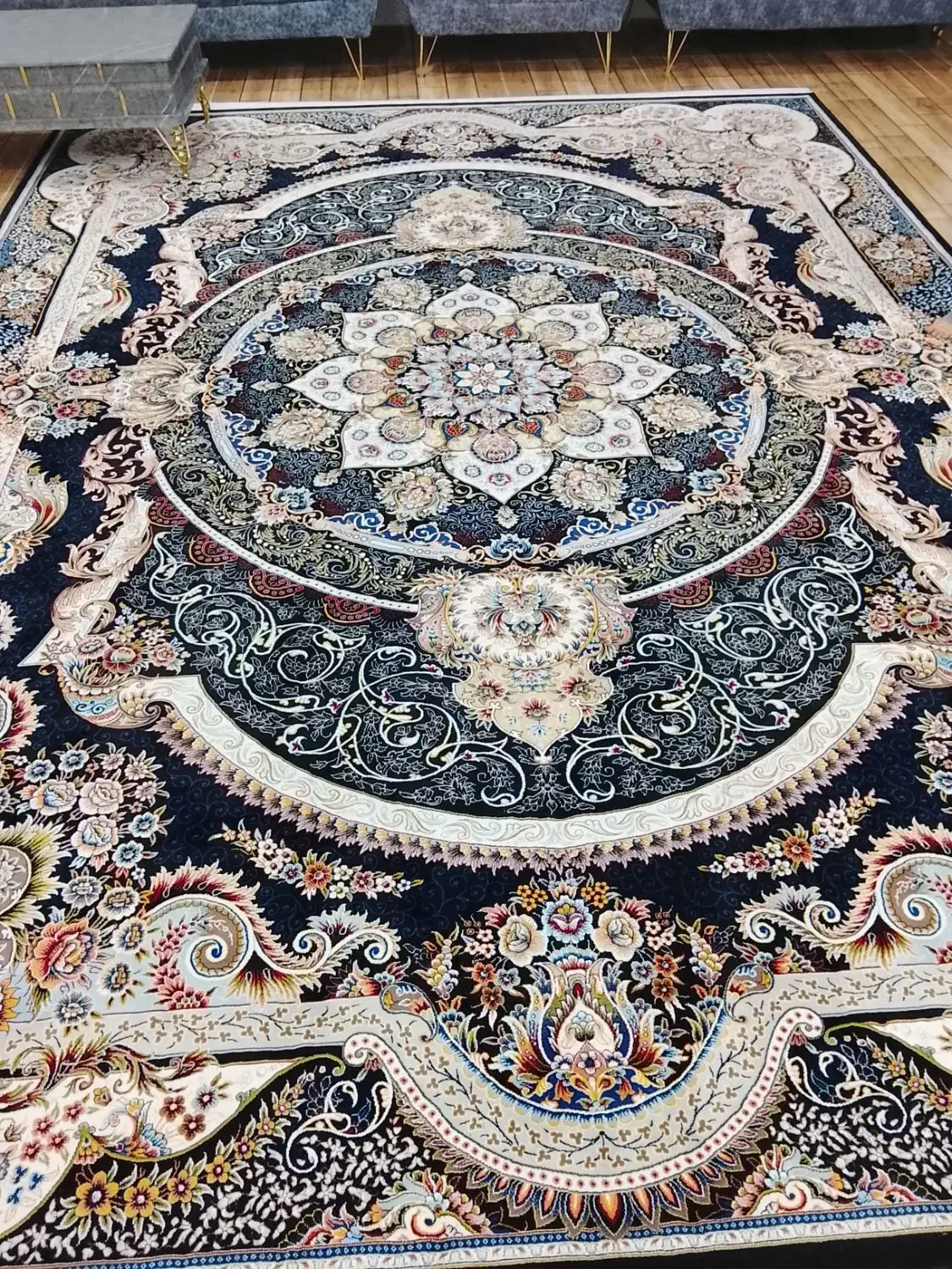 فرش|فرش|فلاورجان, |دیوار