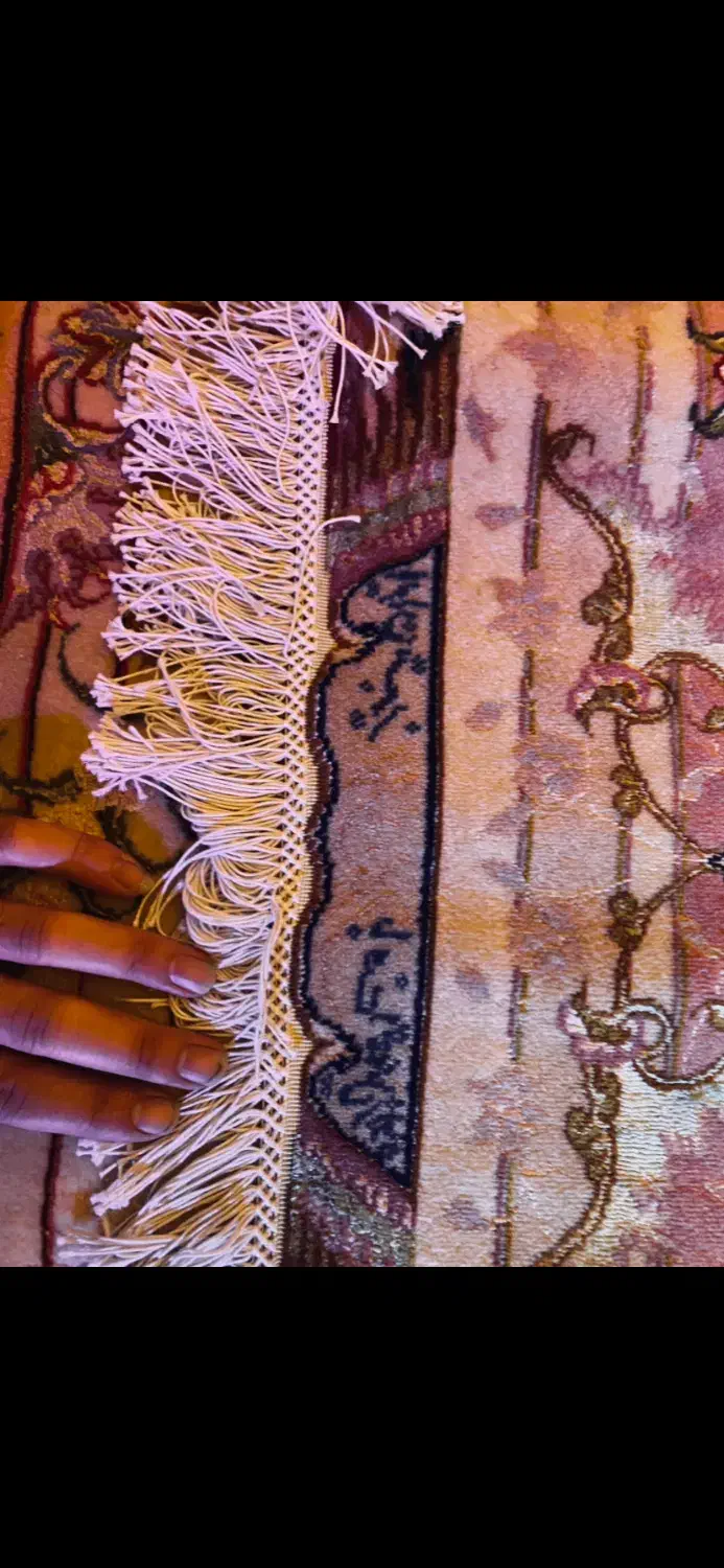 فرش دستباف گل ابریشم|فرش|تهران, زعفرانیه|دیوار