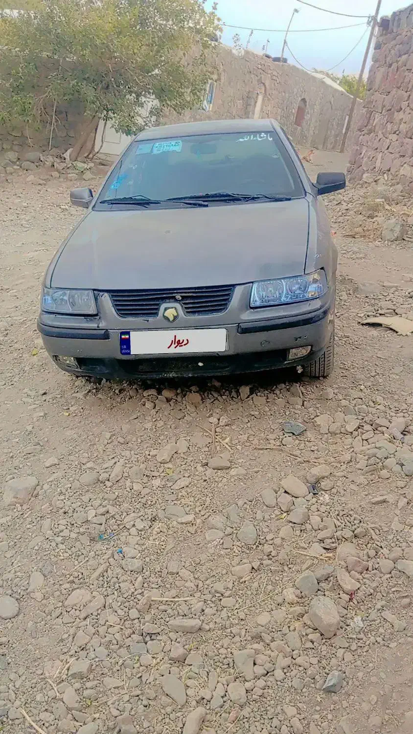 سمند شاسی پلم کار خانه دو گانه سی ان جی|خودرو سواری و وانت|جیرفت, |دیوار