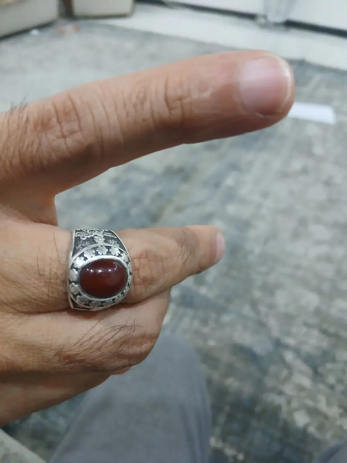 انگشتر مردانه|کلکسیون اشیاء عتیقه|قائم‌شهر, |دیوار