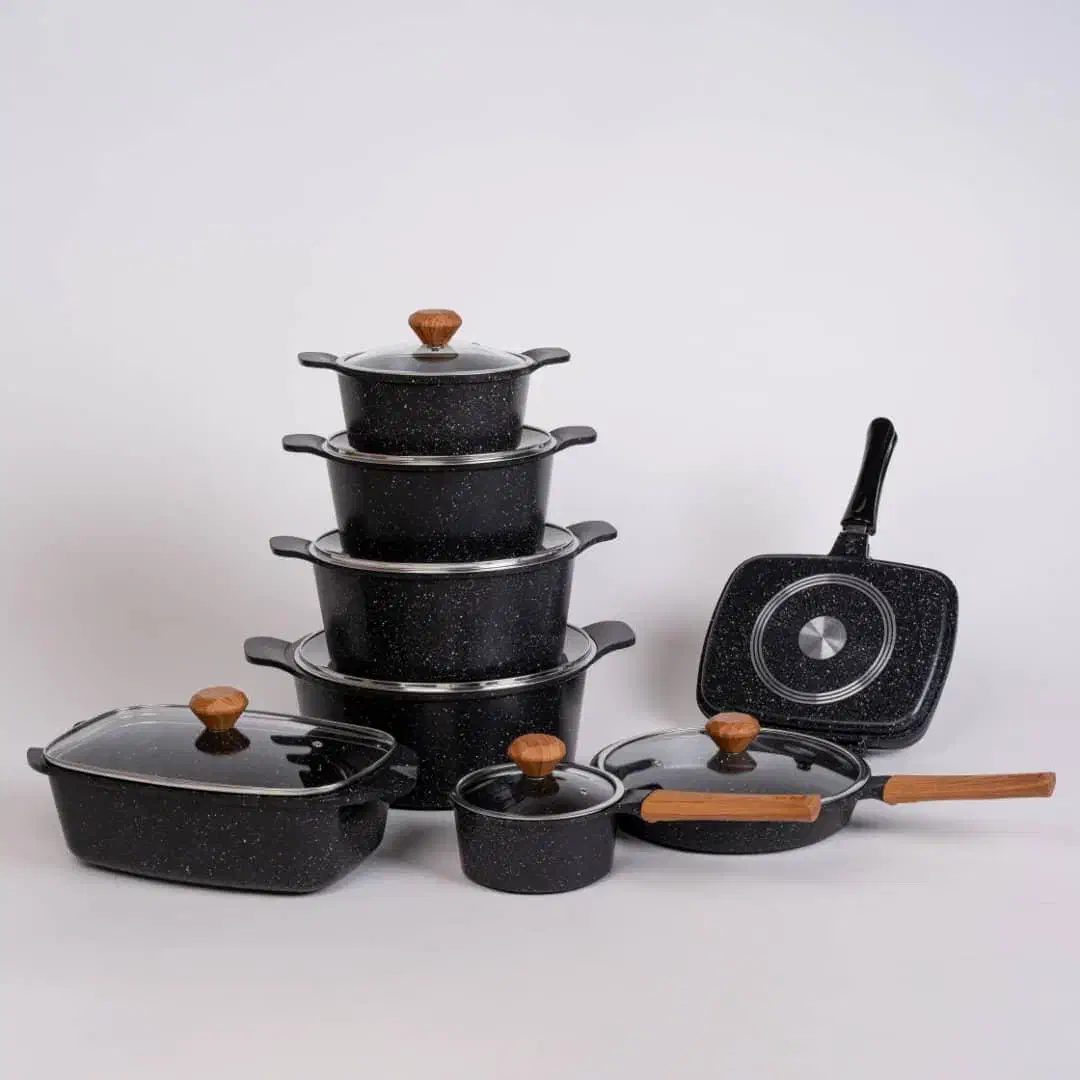 سرویس قابلمه چدن گرانیت آلیانس|ظروف پخت‌وپز|مشهد, ولیعصر (شهرک غرب)|دیوار