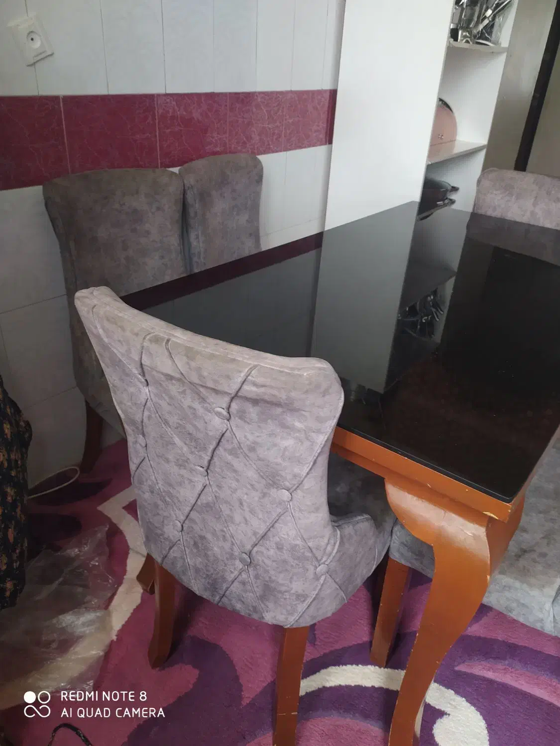 میز نهارخوری ۶نفره|میز و صندلی غذاخوری|اقبالیه, |دیوار