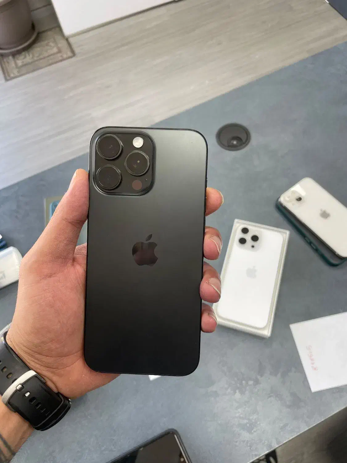 ۱۶ پرومکس مشکی Zaa|موبایل|قزوین, |دیوار