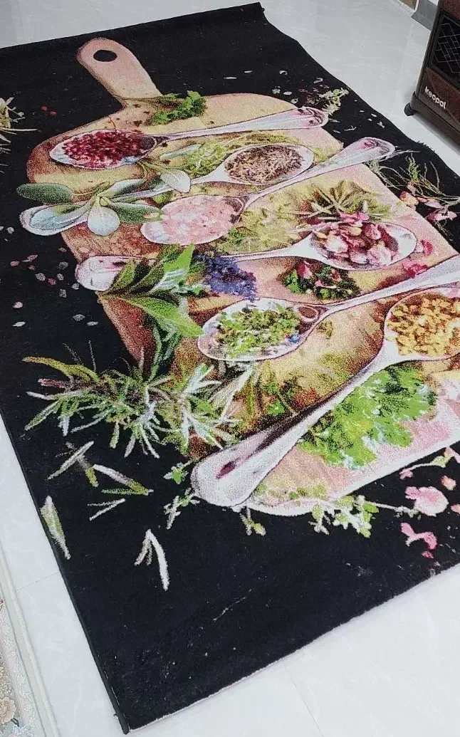 قالیچه آشپزخانه|فرش|شیراز, لاله|دیوار