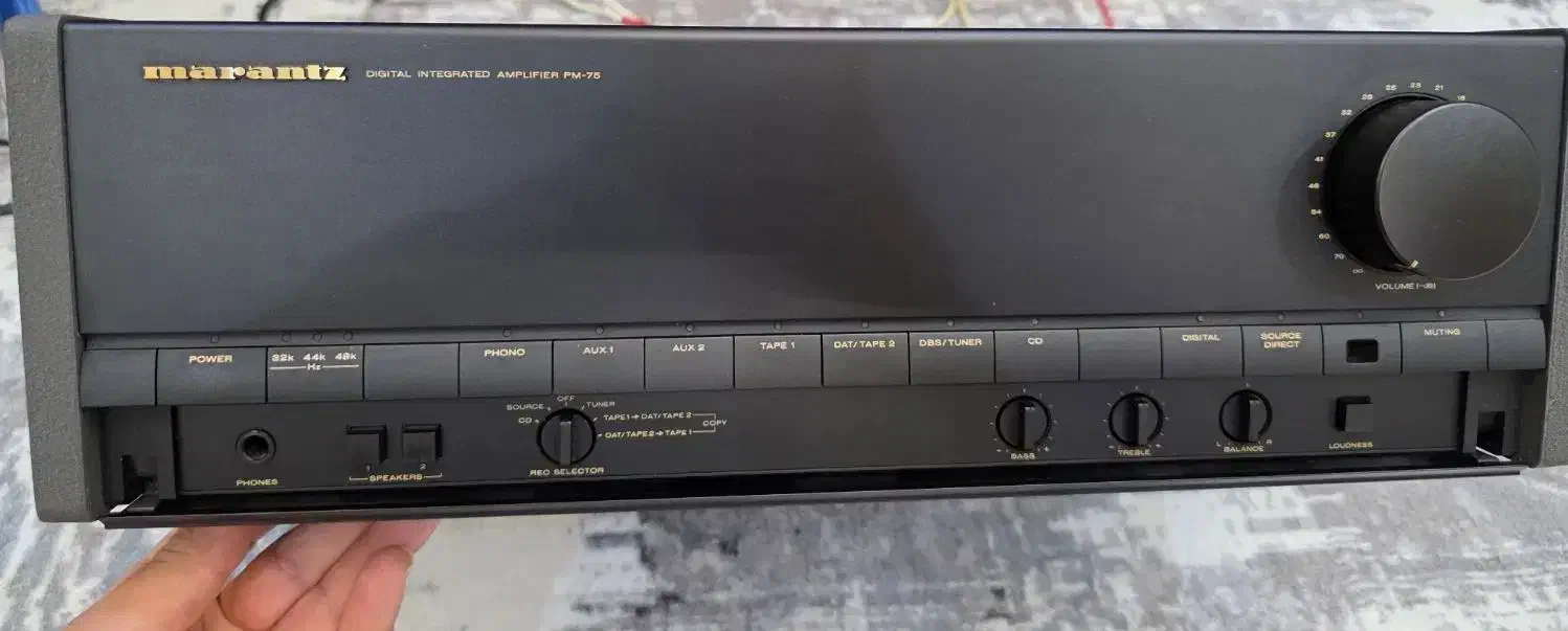 آمپیلی فایر  مرنتز          marantz pm-75|سیستم صوتی خانگی|کرج, باغستان|دیوار