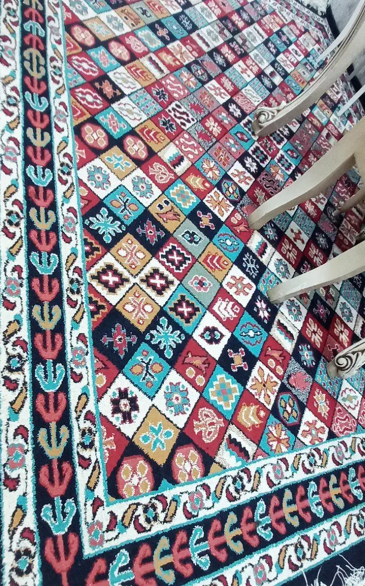 فرش اشپزخانه ۶ متری|فرش|نقده, |دیوار