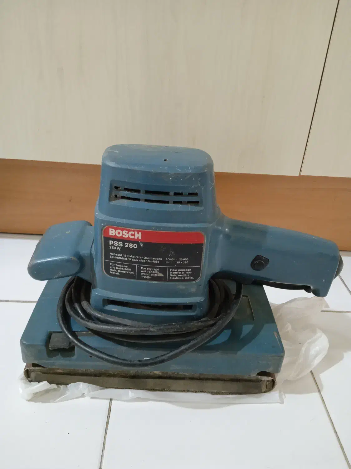 سمباده لرزان بوش|ابزارآلات|بابل, |دیوار