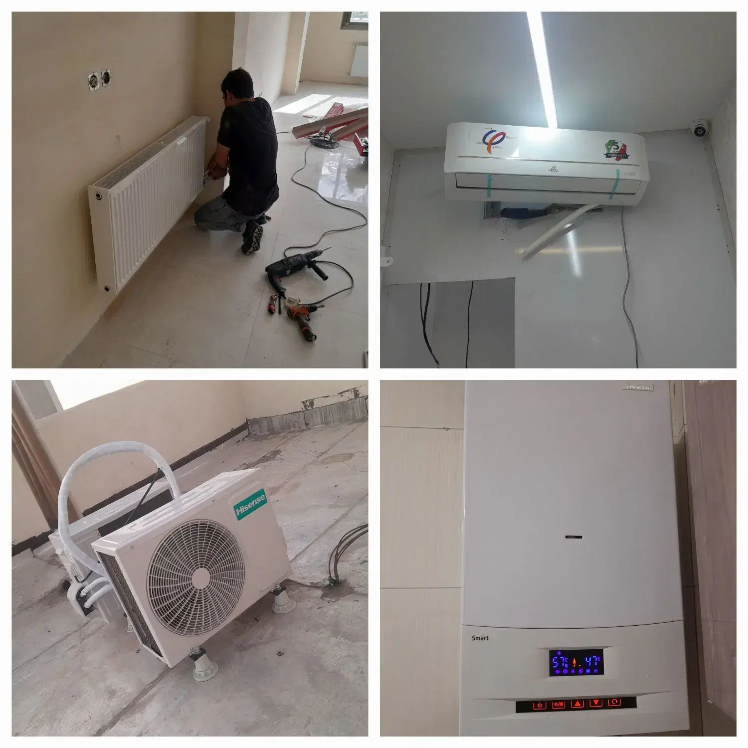 نصب تعمیر و پکیج ، رادیات و کولر گازی تعمیرات|خدمات پیشه و مهارت|اصفهان, بهارستان|دیوار