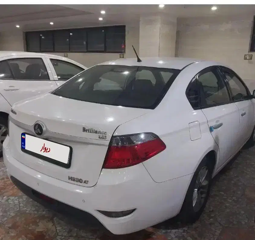 برلیانس 330 سفید مدل 1395|خودرو سواری و وانت|نیشابور, شهرک قدس|دیوار