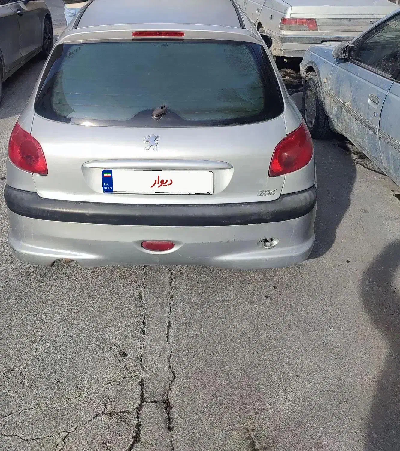 206 تیپ 2|خودرو سواری و وانت|باسمنج, |دیوار