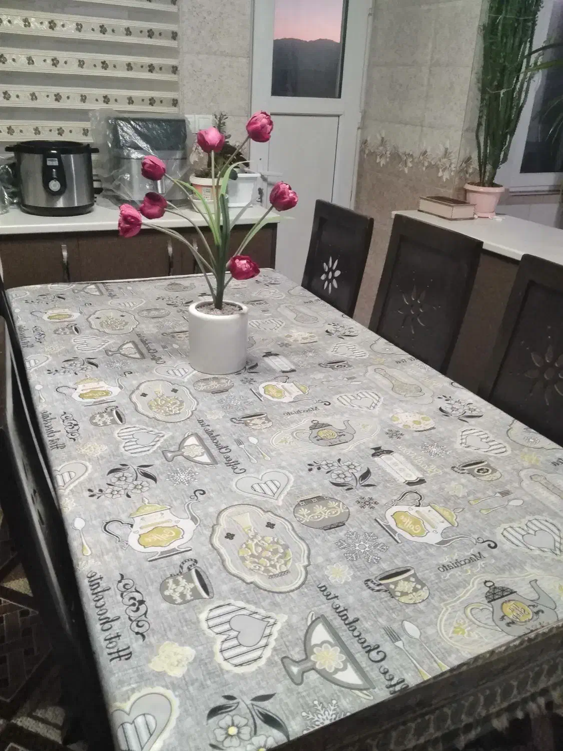 میزوصندلی نهارخوری 6نفره|میز و صندلی غذاخوری|مریوان, |دیوار