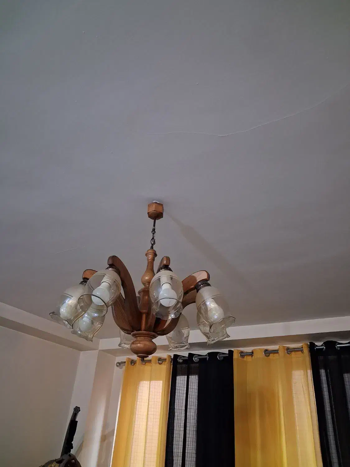 لوستر چوبی|لوستر و چراغ آویز|تهران, هفت چنار|دیوار