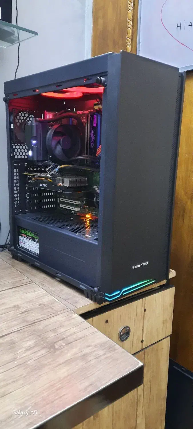 کیس  ۱۲ هسته ای با گرافیک گیمینگ|رایانه رومیزی|قدس, شهر‌قدس|دیوار