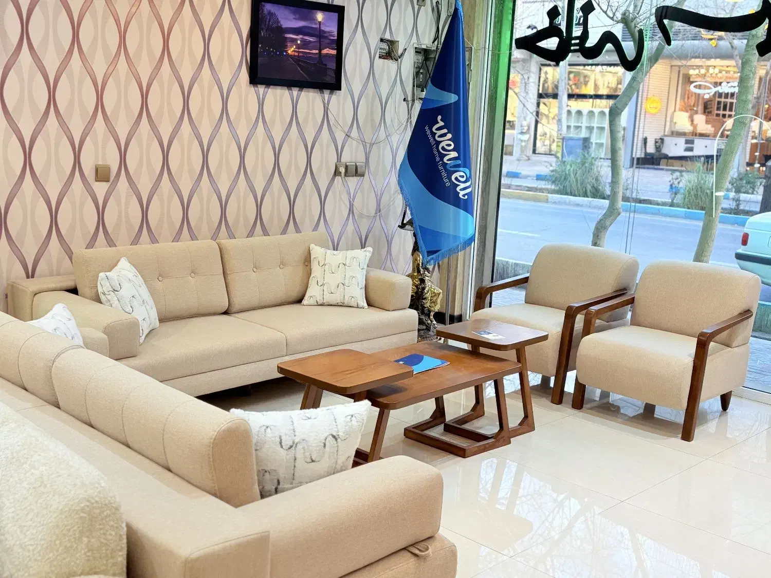 مبلمان راحتی|مبلمان خانگی و میز عسلی|اصفهان, رهنان|دیوار