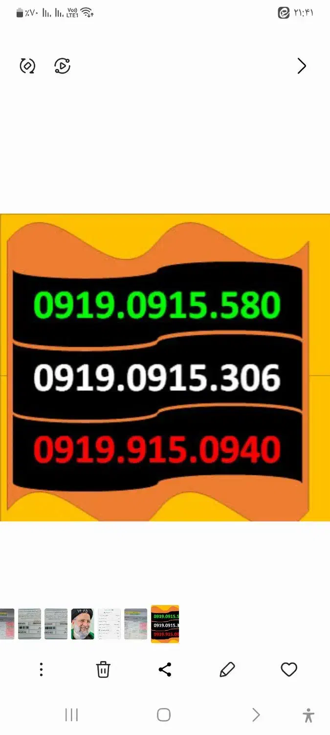 0919.915.4293|سیم‌کارت|مشهد, حرم مطهر رضوی|دیوار