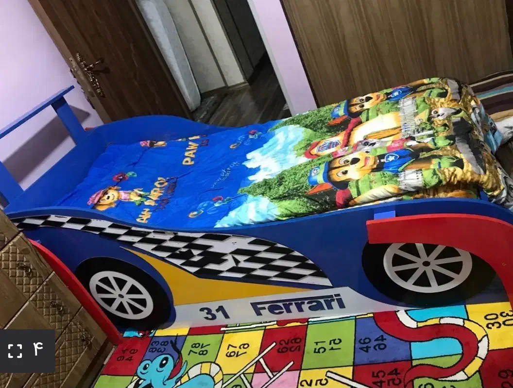 تخت نوجوان180در 80|تخت و صندلی بچه|شیراز, شهرک سراج‎|دیوار