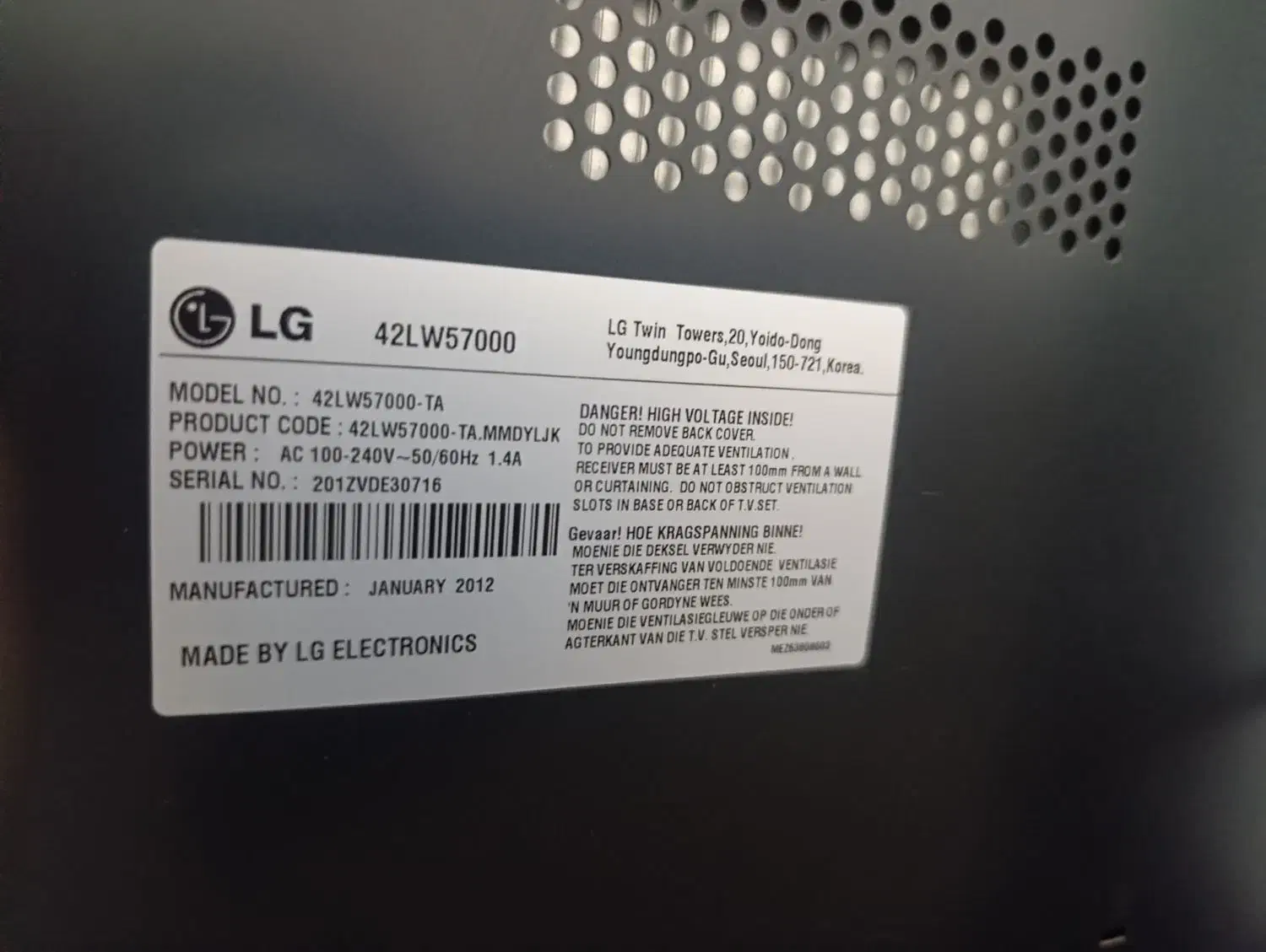 تلویزیون Led ال جی سه بعدی|تلویزیون و پروژکتور|رباط‌کریم, رباط‌کریم|دیوار