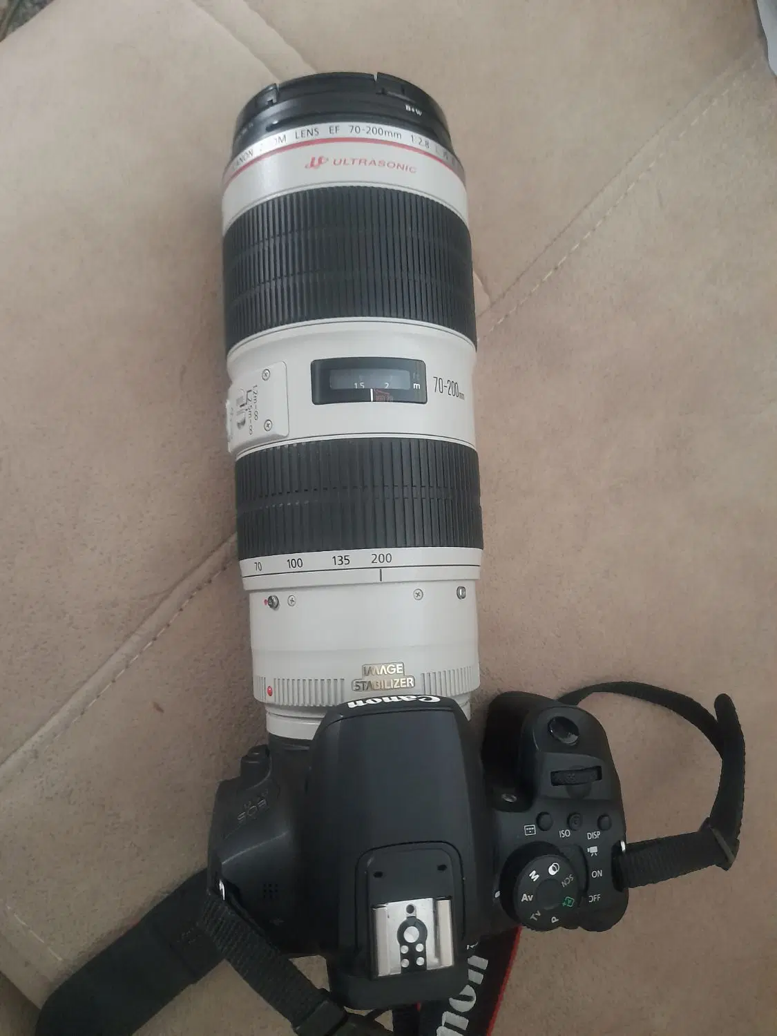 دوربین کانن 850d با لنز 70.200 f2.8 type 2 Is stm|دوربین عکاسی و فیلمبرداری|تهران, نصرت|دیوار