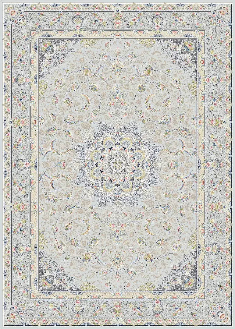 فرش شاه گل لاکی ده رنگ سال|فرش|بوشهر, |دیوار