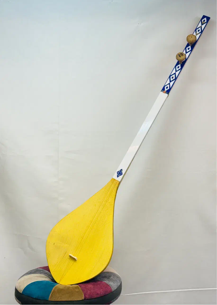 دمبوره افغانستان|سازهای سنتی|باقرشهر, |دیوار