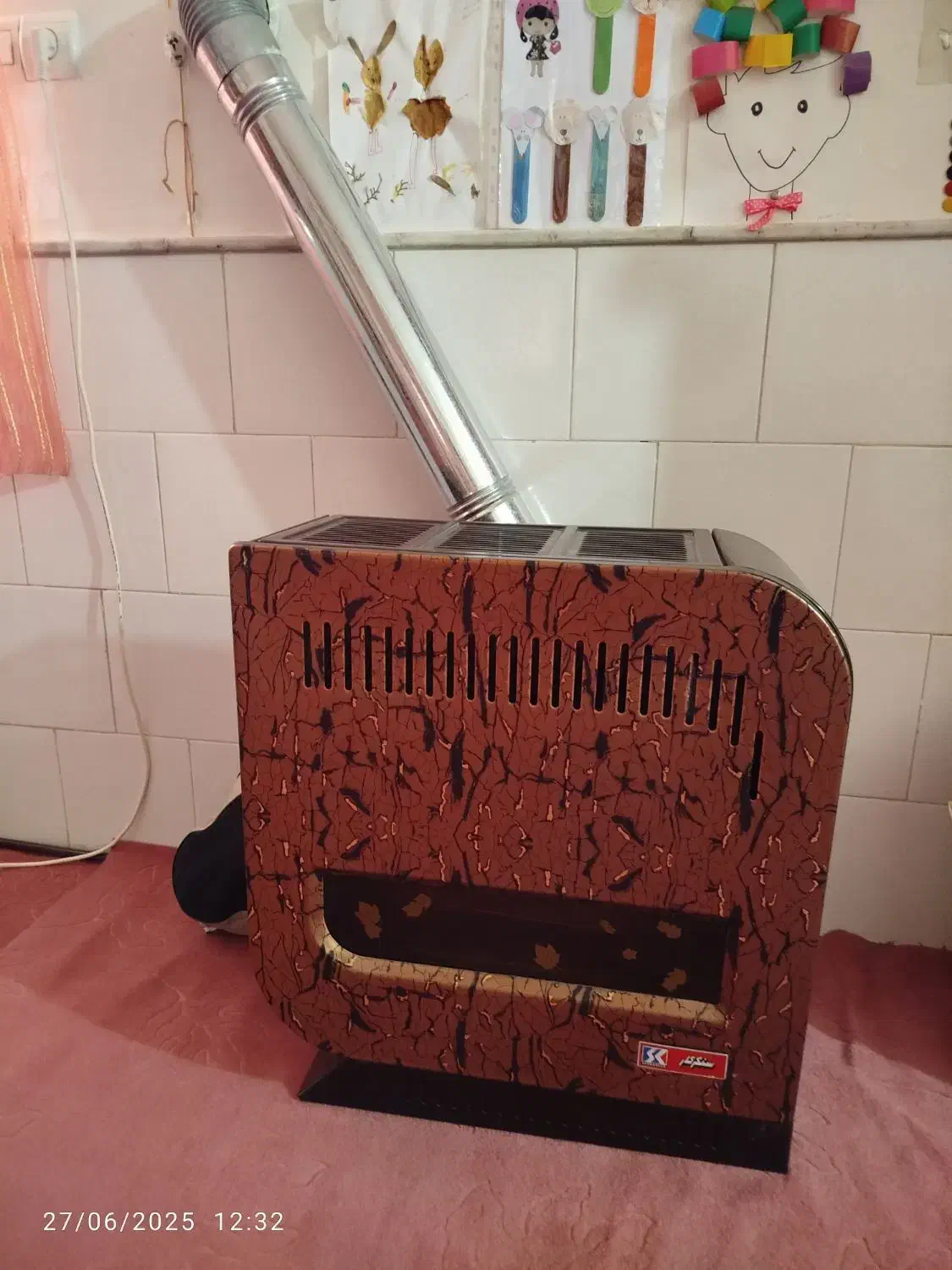 بخاری|بخاری، هیتر، شومینه|سمنان, |دیوار