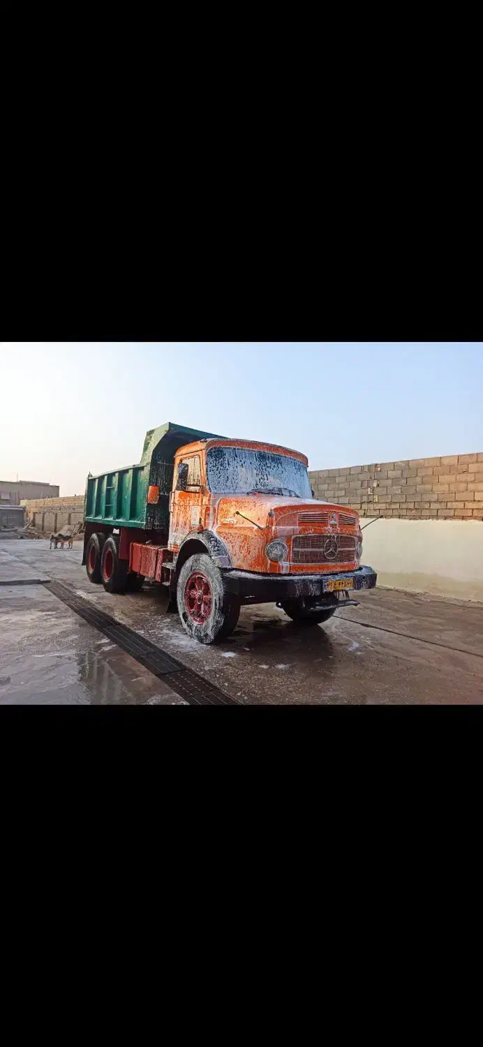 بنز ده چرخ کمپرسی|خودرو سنگین|اهواز, کوی مهدیس|دیوار