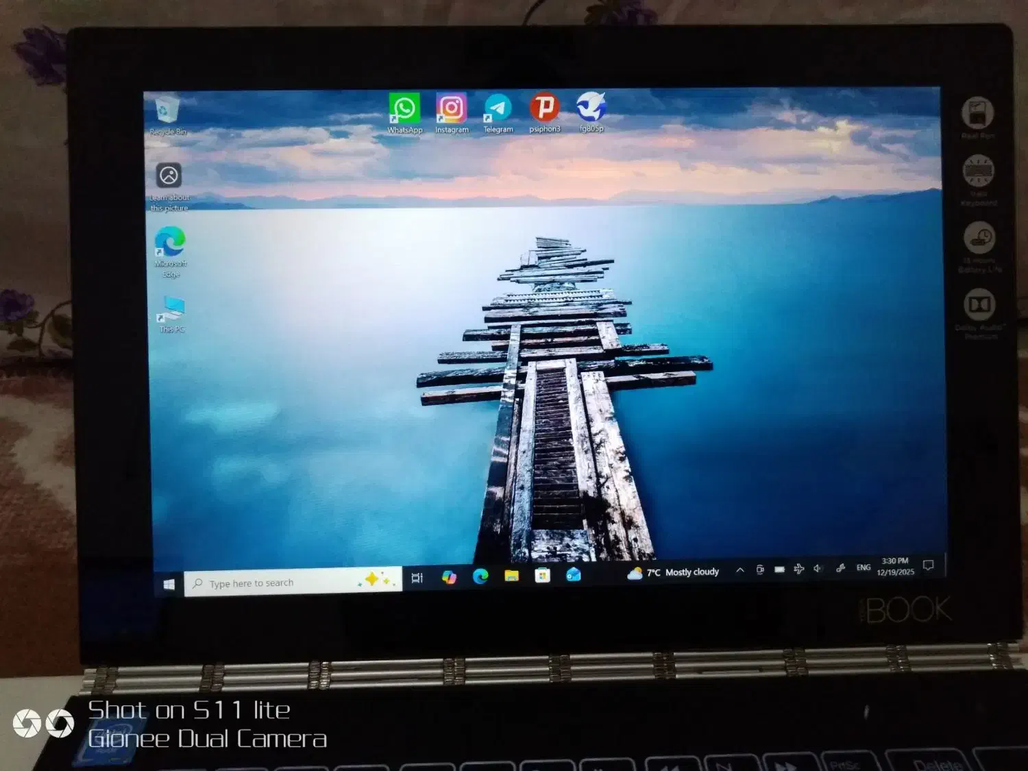 لنوو یوگابوک|رایانه همراه|کرج, المهدی|دیوار